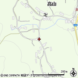 大阪府豊能郡豊能町高山674周辺の地図