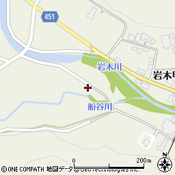 兵庫県赤穂郡上郡町岩木甲289周辺の地図