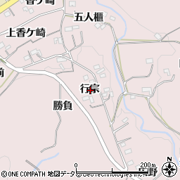 愛知県新城市庭野行宗周辺の地図