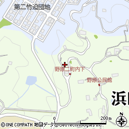島根県浜田市野原町1725周辺の地図