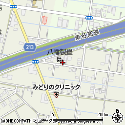 株式会社八幡製畳焼津工場周辺の地図