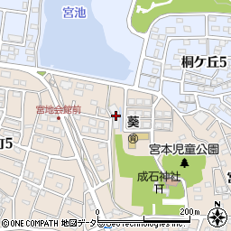 宮池会館周辺の地図
