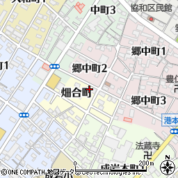 愛知県半田市畑合町3周辺の地図