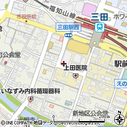 マスターズセーヌ三田駅前周辺の地図
