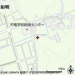 静岡県浜松市天竜区船明895周辺の地図