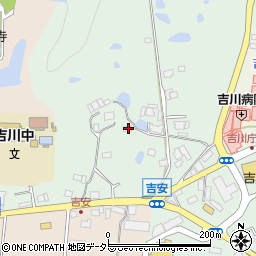 兵庫県三木市吉川町吉安60周辺の地図