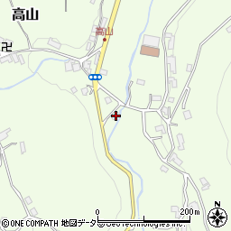 大阪府豊能郡豊能町高山841周辺の地図