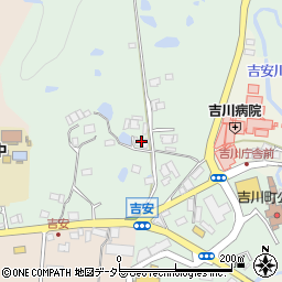 兵庫県三木市吉川町吉安69周辺の地図