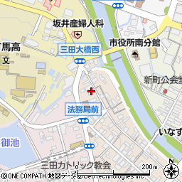 兵庫県三田市三田町39周辺の地図
