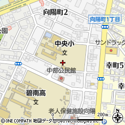 愛知県碧南市向陽町周辺の地図