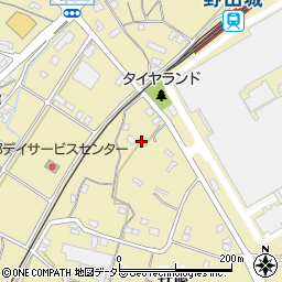 愛知県新城市野田西浄悦12周辺の地図
