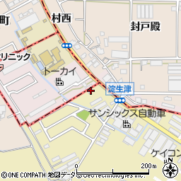 京都府京都市伏見区淀生津町670周辺の地図