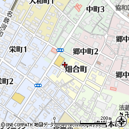 愛知県半田市畑合町23周辺の地図