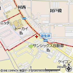 京都府京都市伏見区淀生津町674周辺の地図