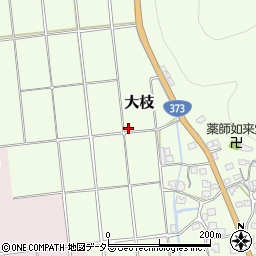 兵庫県赤穂郡上郡町大枝206周辺の地図