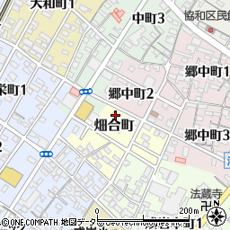 愛知県半田市畑合町1周辺の地図