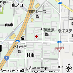 京都府久世郡久御山町野村村東140周辺の地図