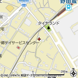 愛知県新城市野田西浄悦30-10周辺の地図