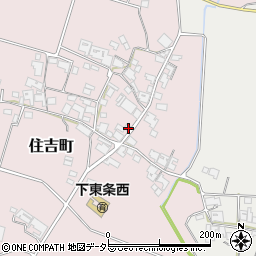 兵庫県小野市住吉町288周辺の地図