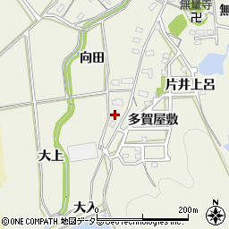 愛知県岡崎市羽栗町多賀屋敷87-1周辺の地図