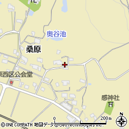 兵庫県三田市桑原588周辺の地図