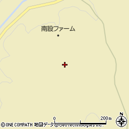 愛知県新城市上吉田札角周辺の地図