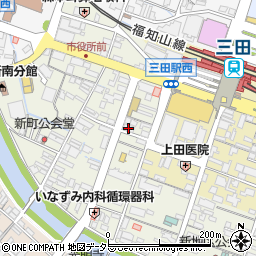 尼崎信用金庫三田支店周辺の地図