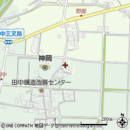 兵庫県たつの市神岡町野部300-1周辺の地図