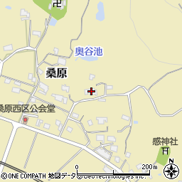 兵庫県三田市桑原591周辺の地図
