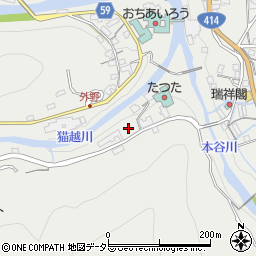 静岡県伊豆市湯ケ島周辺の地図