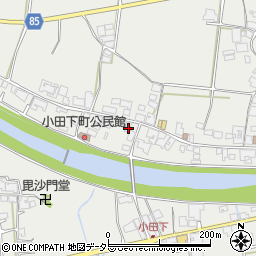 兵庫県小野市小田町1100周辺の地図