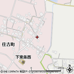 兵庫県小野市住吉町69周辺の地図