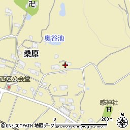 兵庫県三田市桑原589周辺の地図