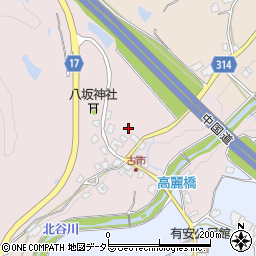 兵庫県三木市吉川町古市周辺の地図