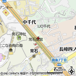 愛知県常滑市樋掛周辺の地図