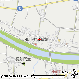 兵庫県小野市小田町1096周辺の地図