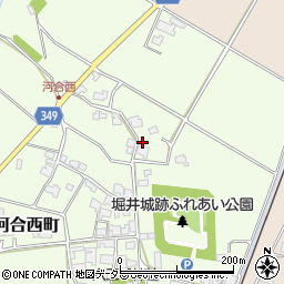 兵庫県小野市河合西町55周辺の地図