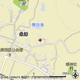 兵庫県三田市桑原590周辺の地図