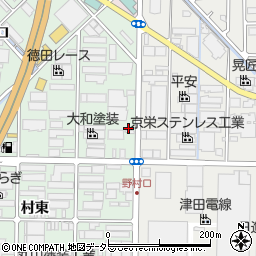 京都府久世郡久御山町野村村東191周辺の地図