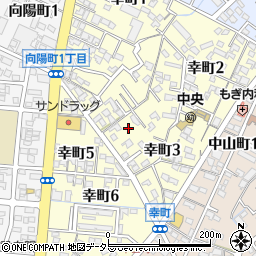 愛知県碧南市幸町周辺の地図