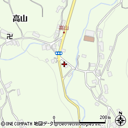 大阪府豊能郡豊能町高山828周辺の地図