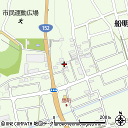 静岡県浜松市天竜区船明1506周辺の地図