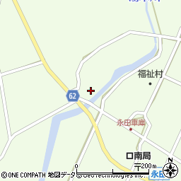 広島県庄原市口和町永田835周辺の地図