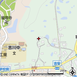 兵庫県三木市吉川町吉安99周辺の地図
