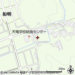 静岡県浜松市天竜区船明880周辺の地図