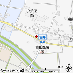 農協吉井支所前周辺の地図