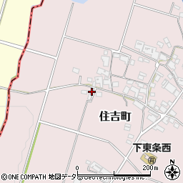 兵庫県小野市住吉町381周辺の地図