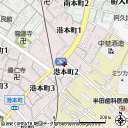 豊場屋南店周辺の地図