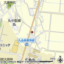 兵庫県加西市下宮木町529周辺の地図
