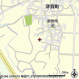三重県鈴鹿市津賀町1422周辺の地図